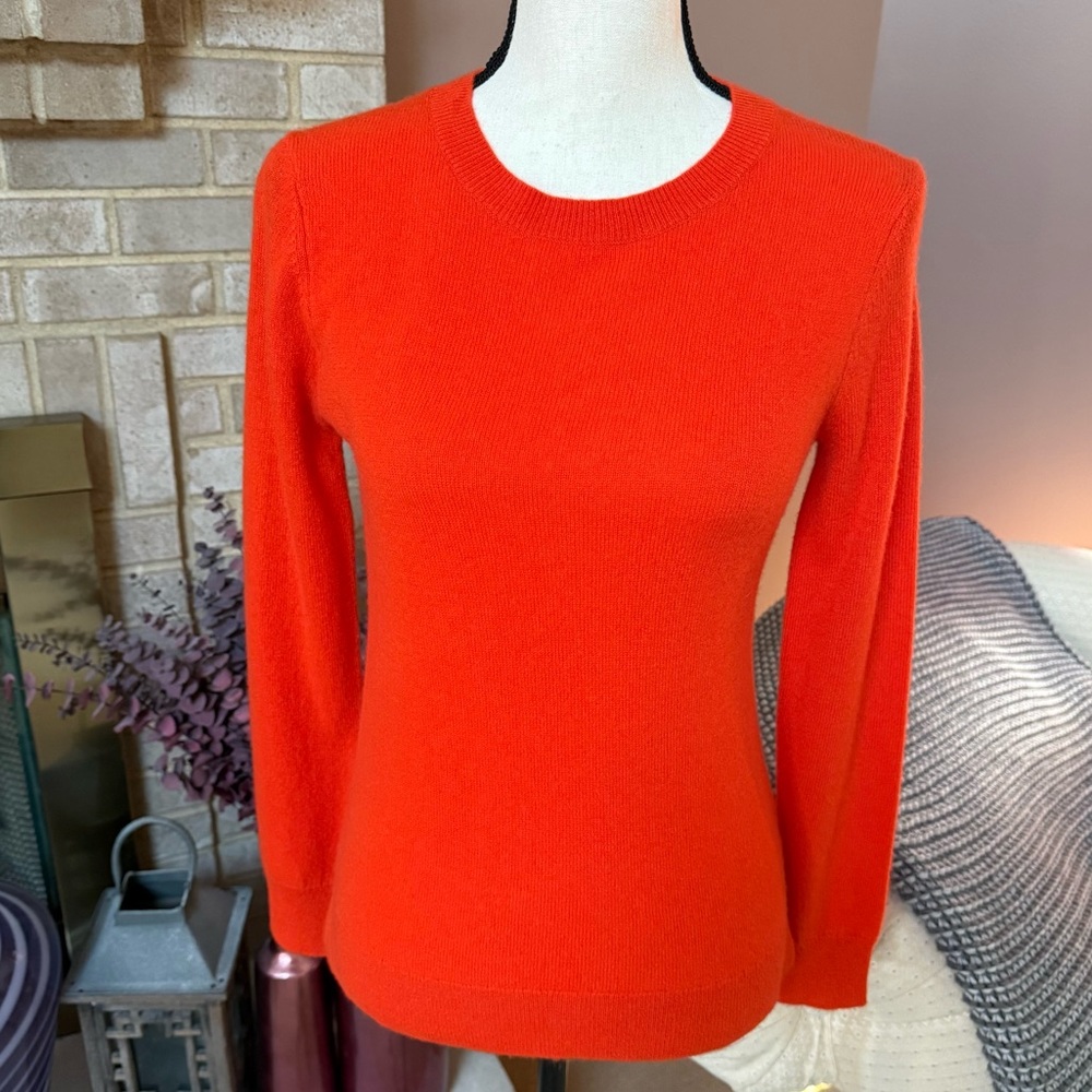 Antonio Melani Cameron Cashmere Sweater - Orange